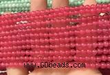 CCN6007 15.5 inches 4mm round candy jade beads Wholesale