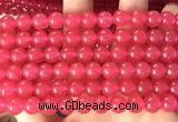 CCN6057 15.5 inches 8mm round candy jade beads Wholesale