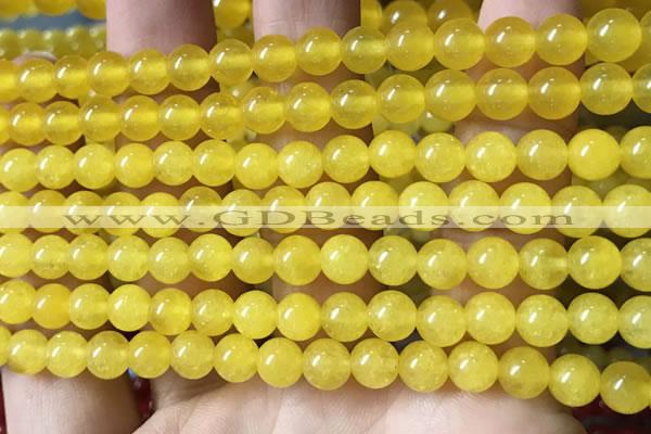 CCN6105 15.5 inches 6mm round candy jade beads Wholesale