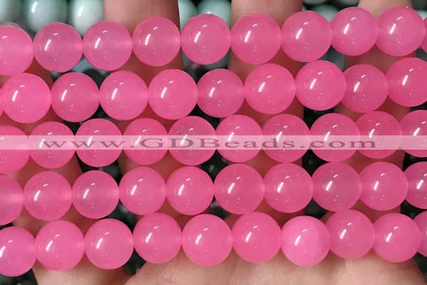 CCN6156 15.5 inches 12mm round candy jade beads Wholesale