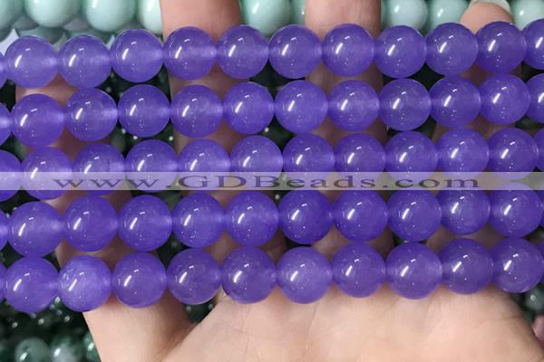 CCN6159 15.5 inches 10mm round candy jade beads Wholesale