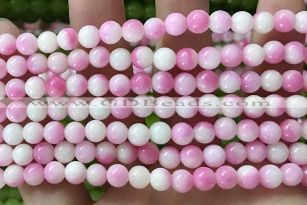 CCN6190 15.5 inches 6mm round candy jade beads Wholesale