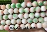 CCN6196 15.5 inches 10mm round candy jade beads Wholesale