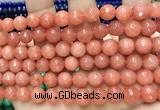 CCN6332 15.5 inches 8mm faceted round candy jade beads Wholesale