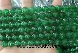 CCN6351 6mm, 8mm, 10mm, 12mm & 14mm faceted round candy jade beads