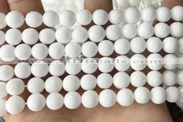 CCN6352 6mm, 8mm, 10mm, 12mm & 14mm faceted round candy jade beads