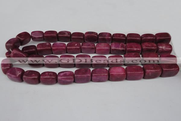 CCN641 15.5 inches 12*18mm nuggets candy jade beads wholesale