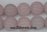 CCN676 15.5 inches 16mm carved round candy jade beads wholesale