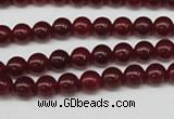 CCN83 15.5 inches 6mm round candy jade beads wholesale