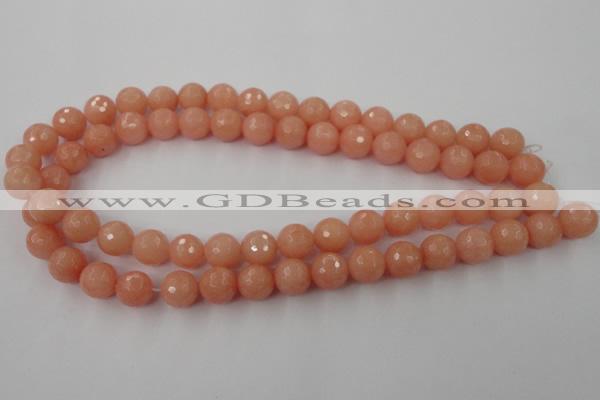 CCN860 15.5 inches 16mm faceted round candy jade beads