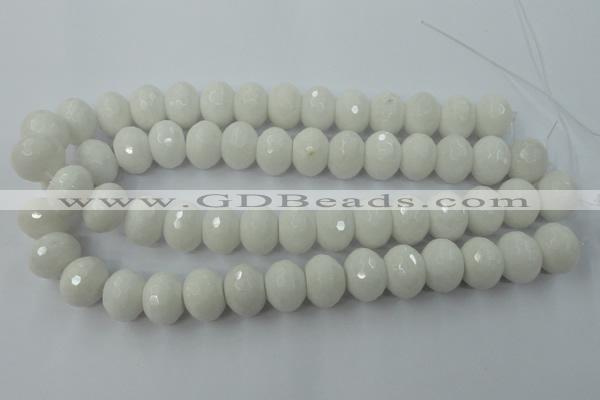 CCN943 15.5 inches 14*18mm faceted rondelle candy jade beads