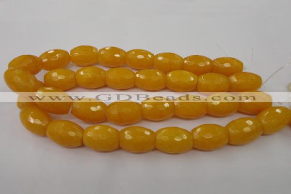 CCN965 15.5 inches 18*25mm faceted drum candy jade beads