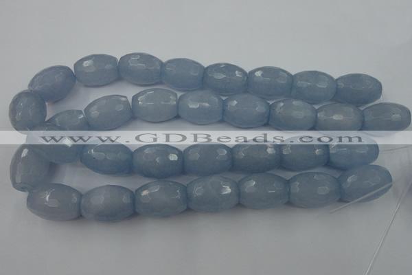 CCN966 15.5 inches 18*25mm faceted drum candy jade beads