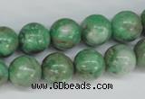 CCO104 15.5 inches 12mm round dyed natural chrysotine beads