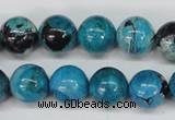 CCO166 15.5 inches 15mm round dyed natural chrysotine beads