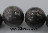 CCQ284 15.5 inches 25mm round cloudy quartz beads wholesale