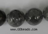 CCQ308 15.5 inches 20mm round cloudy quartz beads wholesale