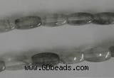 CCQ355 15.5 inches 6*12mm cuboid cloudy quartz beads wholesale