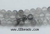 CCQ50 15.5 inches 6mm round cloudy quartz beads wholesale