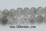 CCQ51 15.5 inches 8mm round cloudy quartz beads wholesale