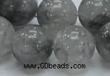 CCQ56 15.5 inches 20mm round cloudy quartz beads wholesale