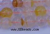 CCR363 15.5 inches 10mm round citrine beads wholesale