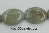 CCS100 15.5 inches 18*25mm oval African chrysocolla beads