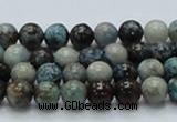 CCS20 15.5 inches 6mm round natural chrysocolla gemstone beads