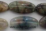 CCS36 15.5 inches 15*30mm oval natural chrysocolla gemstone beads