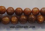 CCS383 15.5 inches 10mm round AAA grade natural golden sunstone beads