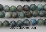 CCS502 15.5 inches 8mm round natural chrysocolla gemstone beads