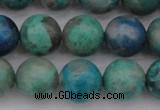 CCS514 15.5 inches 12mm round natural chrysocolla gemstone beads