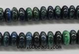 CCS74 15.5 inches 6*10mm rondelle dyed chrysocolla gemstone beads