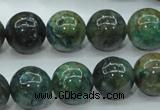 CCS754 15 inches 12mm round chrysocolla gemstone beads wholesale