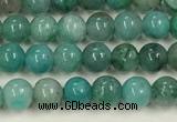 CCS871 15.5 inches 3mm round natural chrysocolla gemstone beads