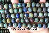 CCS878 15.5 inches 10mm round natural chrysocolla beads wholesale