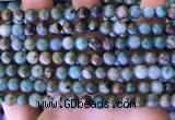 CCS888 15 inches 6mm round natural chrysocolla beads wholesale