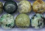 CCS928 15 inches 10mm round chrysocolla beads