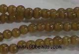 CCT1109 15 inches 2mm round tiny cats eye beads wholesale