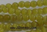 CCT1151 15 inches 3mm round tiny cats eye beads wholesale