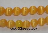 CCT1211 15 inches 4mm round cats eye beads wholesale