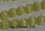 CCT1276 15 inches 5mm round cats eye beads wholesale