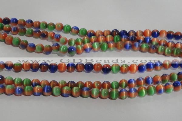 CCT1293 15 inches 5mm round cats eye beads wholesale