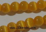 CCT1328 15 inches 6mm round cats eye beads wholesale