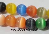 CCT1343 15 inches 6mm round cats eye beads wholesale