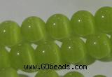 CCT1346 15 inches 6mm round cats eye beads wholesale