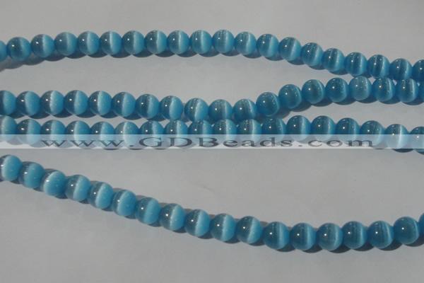 CCT1352 15 inches 6mm round cats eye beads wholesale