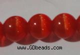 CCT1373 15 inches 7mm round cats eye beads wholesale