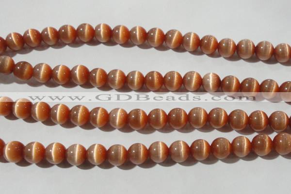 CCT1378 15 inches 7mm round cats eye beads wholesale