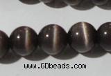 CCT1393 15 inches 7mm round cats eye beads wholesale